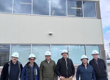 equipo técnico de TribOil con el acompañamiento de CPTI International Inc